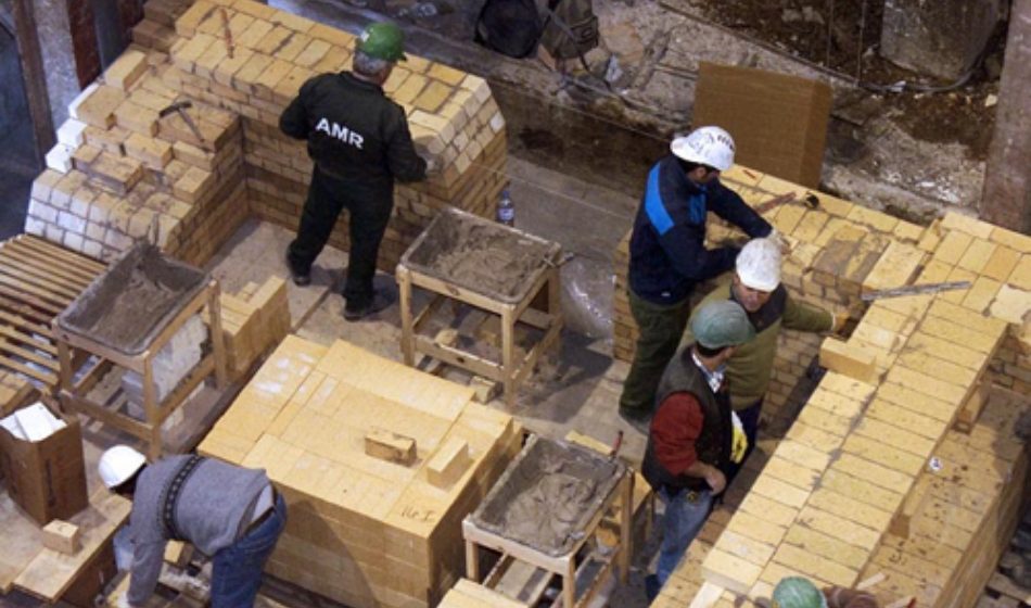 Heavy civil construction site